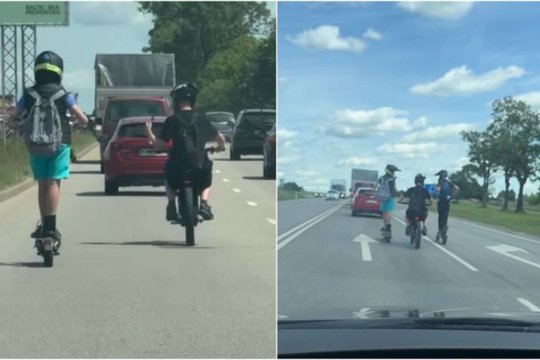 Netramdomų mažvaikių elgesys kelia gyventojų įsiūtį: „Šitie – nuolatiniai, iki nelaimės labai mažai trūksta“
