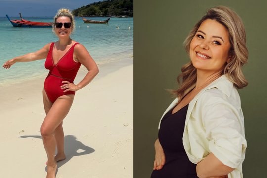 Su maudymosi kostiumėliu įsiamžinusi Beata Nicholson pasiuntė svarbią žinią