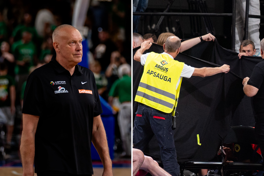 „Duok, Dieve, gerai pasibaigtų“: R. Kurtinaitis atsivėrė apie rungtynes staiga sustabdžiusį momentą