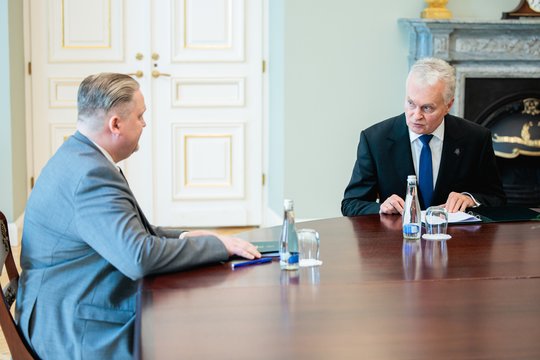 G. Nausėda: Finansų ministerijos užduotis yra vartų saugumas, gynybos linija yra viceministrai