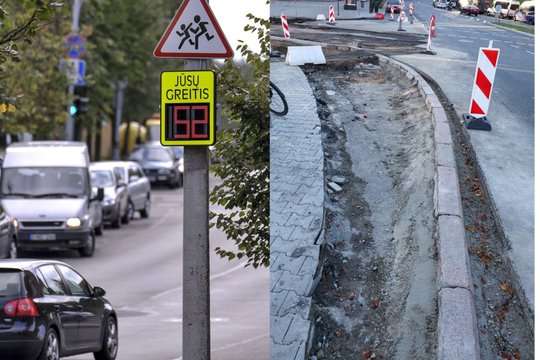 Sostinės gyventojai nustėro: nejaugi siaurinama gyvybiškai svarbi miesto arterija?