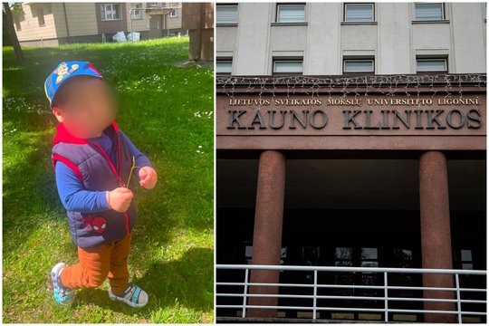 Pro langą Šiauliuose iškritusio mažylio būklė kritinė: plinta širdį veriantis prašymas