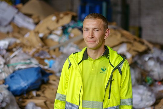 Vairuotojas Audrius apie darbą, kuriuo didžiuojasi: „Kasdien kuriame švaresnę Lietuvą“ 