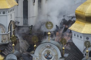 Lietuva pareiškė griežtą protestą Rusijai dėl masinio Ukrainos apšaudymo