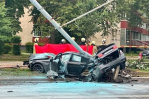 Naujos detalės apie tragišką avariją Vilniuje: po naktinių linksmybių – mirtinos lenktynės