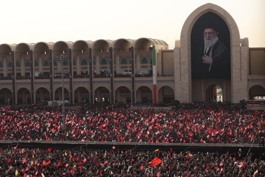 Irane – gedulo ceremonijos nužudytam lyderiui A. Khamenei