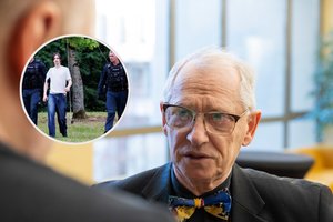 A. Vinokuras sureagavo į JAV vėliavą trypusio sūnaus poelgį: jaučiuosi itin skaudžiai