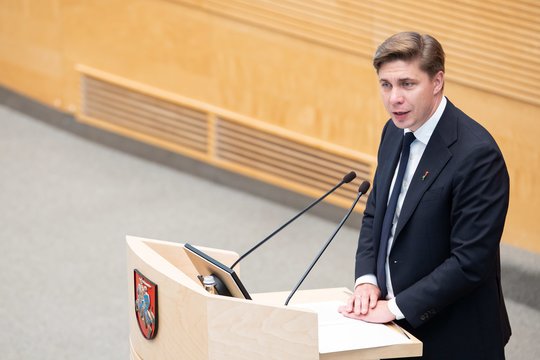 M. Sinkevičius apie antros pensijų pakopos subsidijos naikinimą: būtų galutinė vinelė į sistemą
