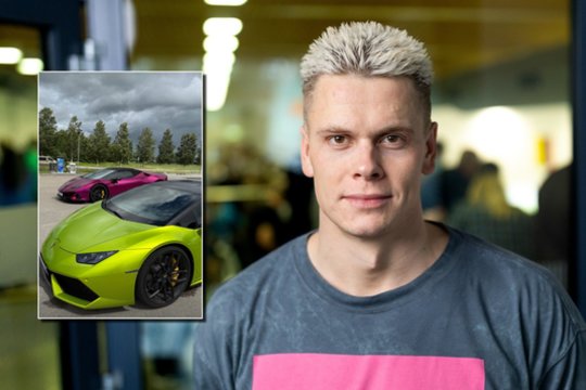 Prie pat bažnyčios – prabangus „Lamborghini“: D. Rapšio poelgis internautus suskaldė į dvi stovyklas