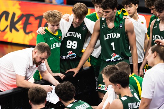Lietuvos 17-mečių rinktinė patyrė dar vieną pralaimėjimą