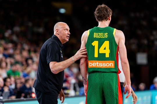 Rinktinės dvyliktuką kovai su Italija R. Kurtinaitis paskelbė fraze apie moteris