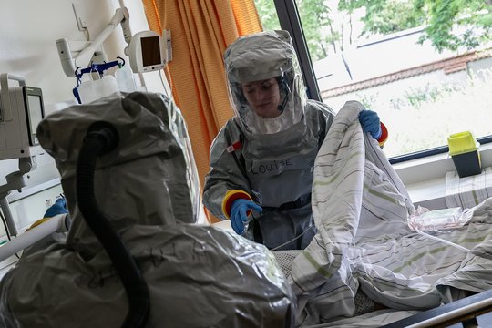 Pasveiko Ebola užsikrėtęs Prancūzijos pilietis