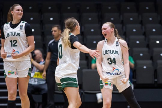 Triuškinamą U20 merginų rinktinės startą Europos čempionate apkartino trauma