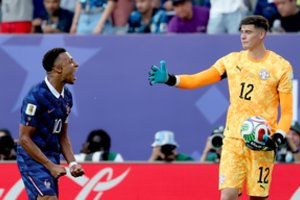 Negražaus futbolo vakare – išvargta Prancūzijos pergalė ir K. Mbappe įvartis