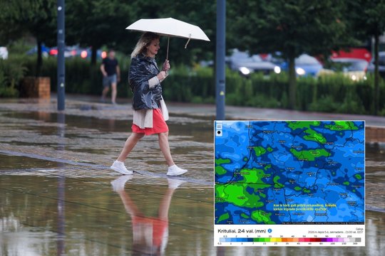 Niūrios artimiausių dienų prognozės – į Lietuvą atslinks dar vienas ciklonas: kuriems regionams klius labiausiai
