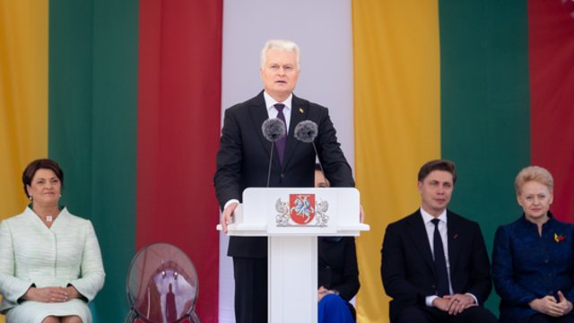 G. Nausėda akcentavo Lietuvos atsparumą ir vienybę: neramią kaimynystę išmokome paversti pranašumu