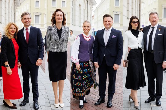 Prezidentūroje – tradicinis Valstybės dienos priėmimas: susirinko šimtai garbių svečių 