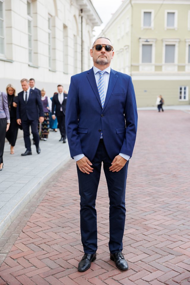 Į Prezidentūrą rinkosi pasipuošęs šalies elitas.<br> T. Bauro nuotr.