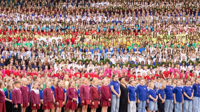Pamatykite: Dainų šventę vainikavo įspūdingai suskambėjusi Tautiška giesmė
