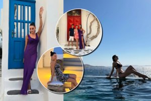 Š. Jasikevičiaus žmona A. Douka sugrįžo į gimtinę: paviešinti kadrai – pritrenkia