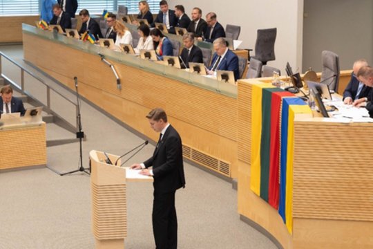 L. Kontrimas atkreipia dėmesį į vieną iš M. Sinkevičiaus ambicijų: jei jam pavyktų – būtų lūžis