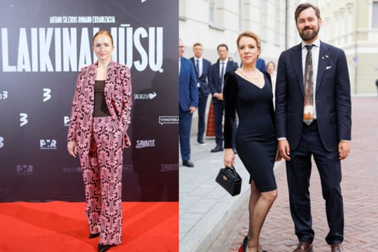 Po R. Baranovo nuotraukos Prezidentūroje su kita – jo žmonos aktorės V. Baranovės reakcija