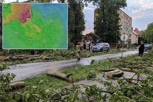 Dalis Lenkijos ruošiasi galingai audrai: vėl laukia uraganinių gūsių