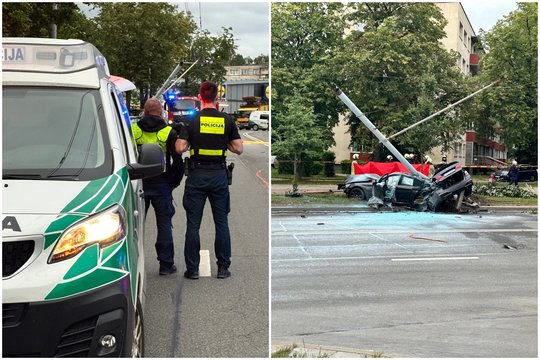 Prokuratūra teigia, kad jau žinoma, kas prieš tragišką avariją Žirmūnuose vairavo su BMW lenktyniavusį automobilį