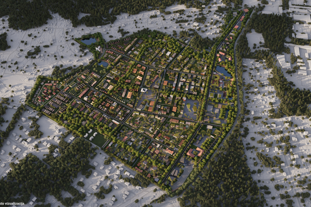 The Launagiai real estate development megaproject in Vilnius with an estimated investment of over €1 billion is gaining momentum