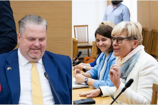 T. Valiui ginantis dėl opozicijos užduotų klausimų, I. Šimonytė atšovė: „Toks darbas“