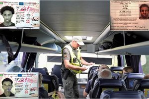 Autobuse iš Rygos sulaikyti du prieglobsčio „prašytojai“ su netikrais dokumentais
