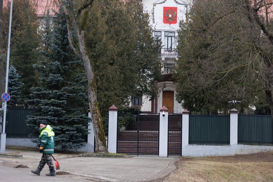URM: Rusijai įteikta protesto nota dėl naujų išpuolių prieš Ukrainą ir dezinformacijos