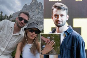 Susižadėjo turinio kūrėjas Vaidotas Grincevičius ir jo mylimoji Greta