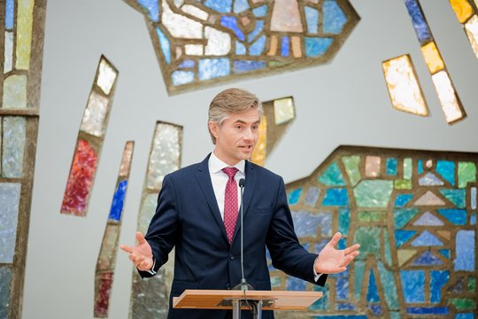 K. Budrys apie Vyriausybės programos punktus dėl Baltarusijos: akcentuoti politiškai svarbiausi ir aktualiausi dalykai