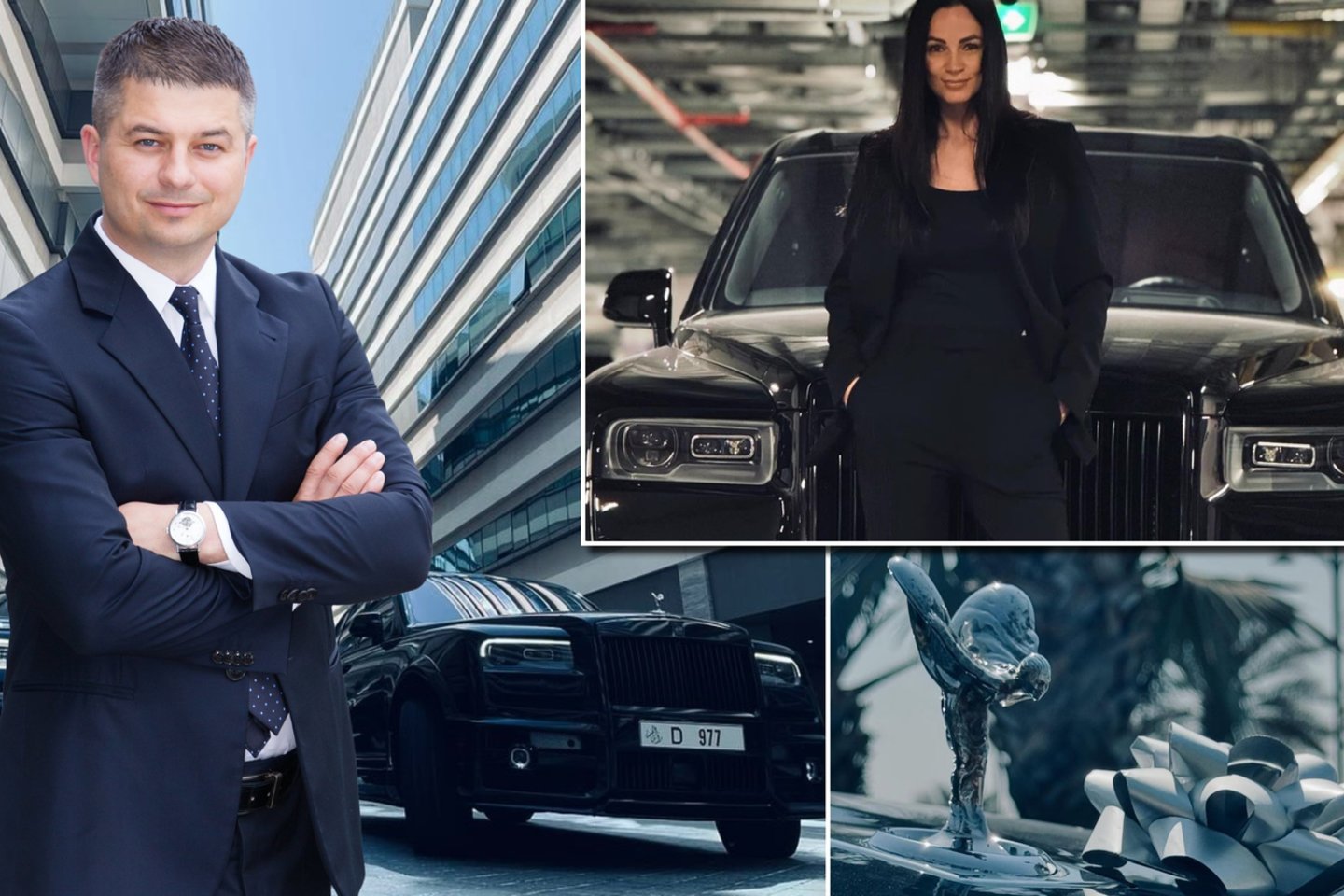 Dovilė Barkutė buvo sulaukusi prabangios Gedimino dovanos.<br>Lrytas koliažas.