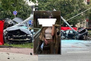Sparčiai plinta dar gegužę darytas BMW tragediją sukėlusios 19-metės vaizdo įrašas