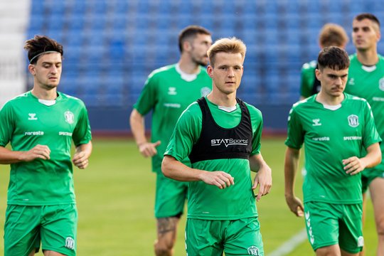 Vilniaus „Žalgiris“ surengė treniruotę prieš UEFA Europos Konferencijų lygos rungtynes