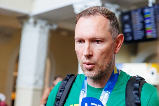 D. Songaila išrikiavo savo komandą Europos 20-mečių čempionatui