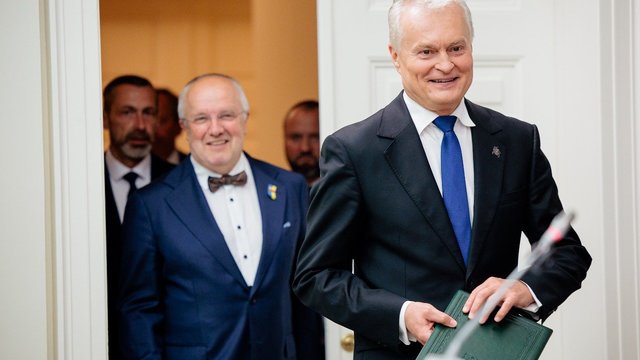 V. Dumbliauską nustebino G. Nausėdos elgesys: jis savo simpatijų nė neslepia