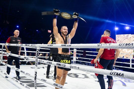 Netikėta: UTMA čempionas užleido savo diržą