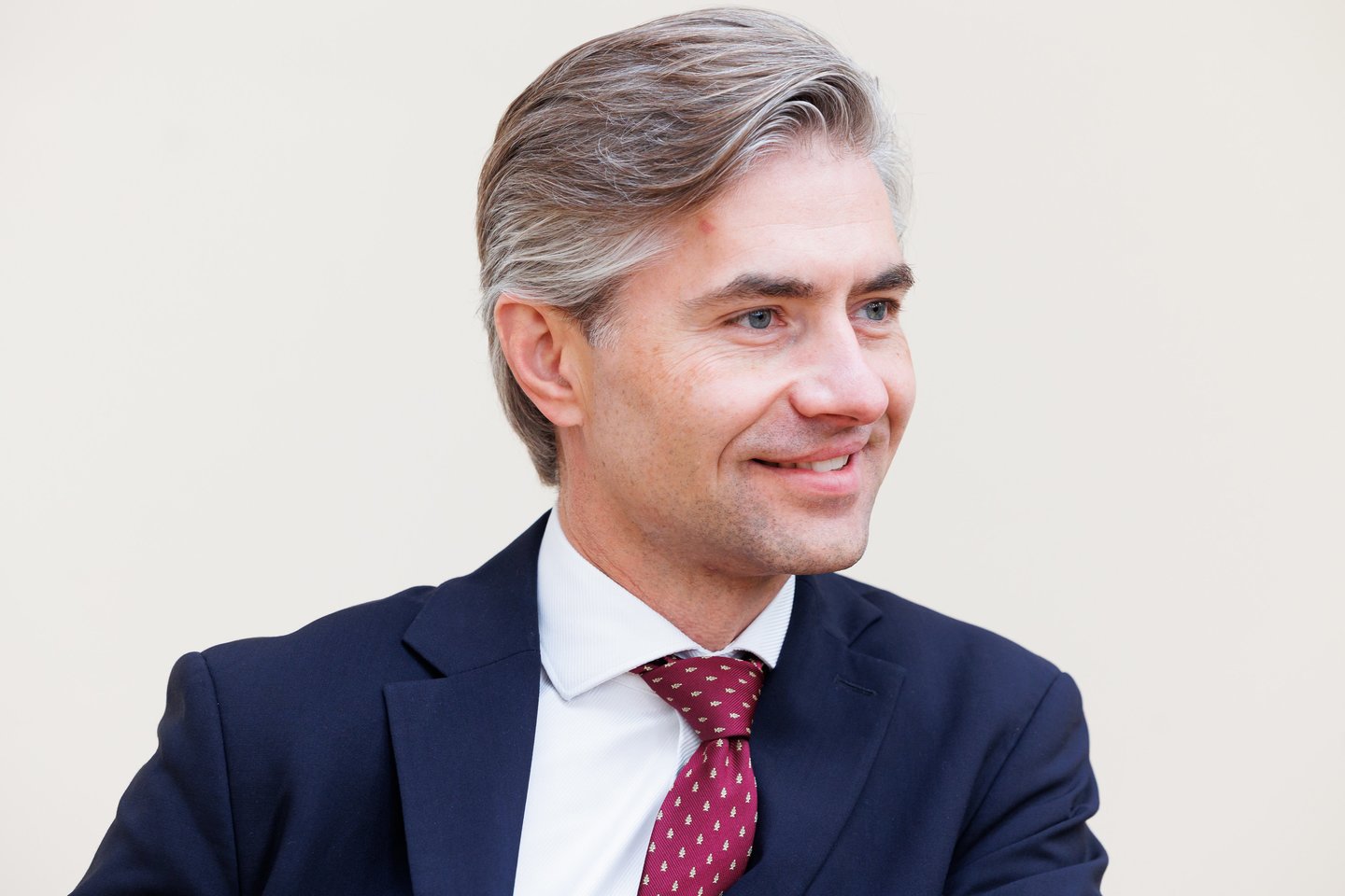 Paskirtasis užsienio reikalų ministras Kęstutis Budrys susitiko su Liberalų sąjūdžio frakcija.<br>T. Bauro nuotr.