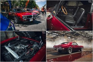 Lyg žaislinis modelis būtų pavirtęs tikru automobiliu – žvilgsnius prikaustantis „Pontiac Firebird“