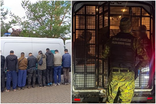 Lenkijos pasieniečiai: sulaikyta dar 16 migrantų, neteisėtai į šalį atvykusių iš Lietuvos