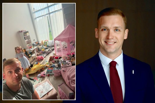 Į dukters kambarį užsukęs R. Duchnevičius liko be žado: išgirstas atsakymas išmušė iš vėžių