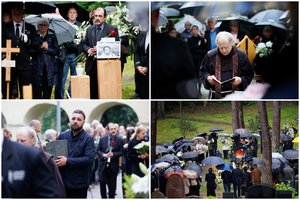 Baltų žiedų jūra į paskutinę kelionę palydėtas poetas Aidas Marčėnas