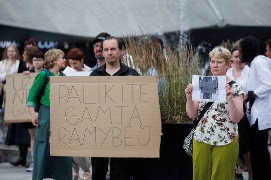 Vilniaus savivaldybė ramina aktyvistus: iškirstus medžius žada atsodinti