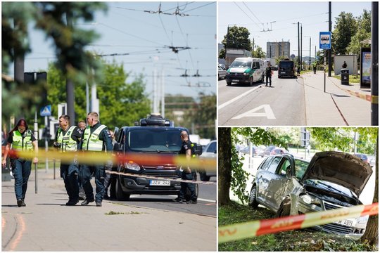 Prieš metus Žirmūnuose įvykusios avarijos byla nebaigta, bet vairuotojas sulaukė įtarimų