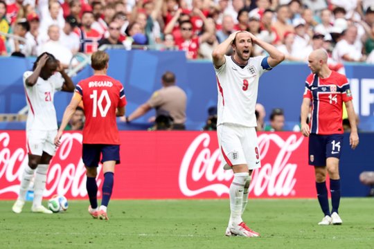 Norvegijos vartininko dovana pratęsime atvėrė Anglijai duris į pusfinalį