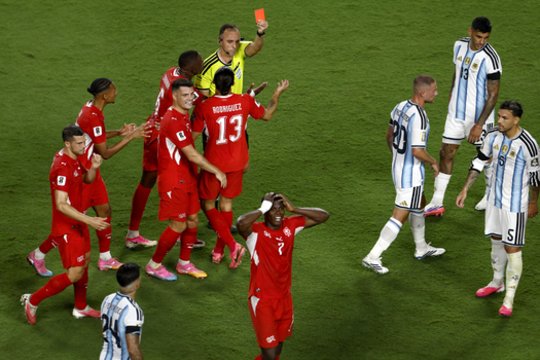 Dar vienas pratęsimas: Argentina palaužė Šveicariją ir žengė į pusfinalį
