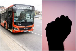 Po keleivio išpuolio Kaune autobuso vairuotojas atsidūrė ligoninėje